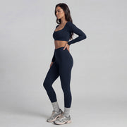 Tights Set, Blueberry Color