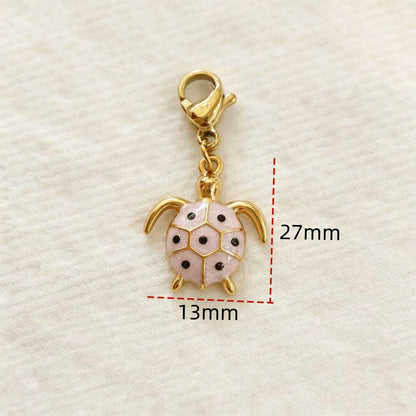 Hippocampus Pendant In 304 Stainless Steel With Electroplated Finish, Marine Style Jewelry Accessory