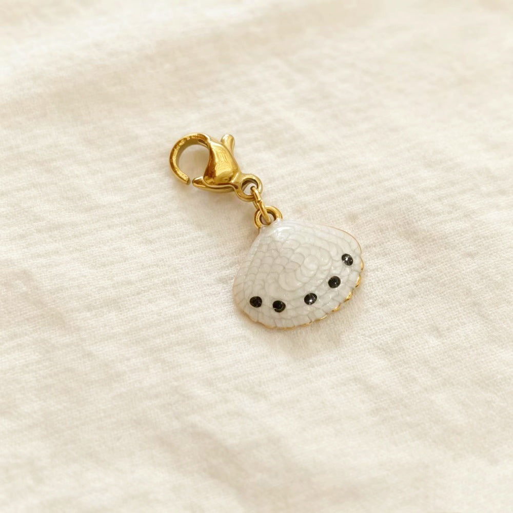 Hippocampus Pendant In 304 Stainless Steel With Electroplated Finish, Marine Style Jewelry Accessory