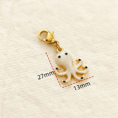 Hippocampus Pendant In 304 Stainless Steel With Electroplated Finish, Marine Style Jewelry Accessory