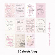 Dreams Hidden in Pink Gauze
