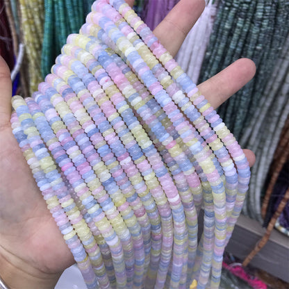 Natural Stone Beads For Jewelry Making, 1 Strand, Polished Smooth Finish, With Cotton Or Fishing Line
