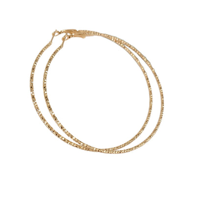 Exaggerated Large Circle Earrings For Women, Alloy Material With Electroplated Finish And Iron Ear Pins
