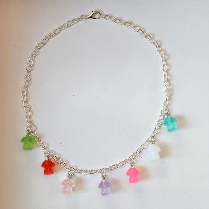 Cute Heart Shape Necklace For Women Featuring Electroplated Alloy Pendant In Colour With Mixed Materials