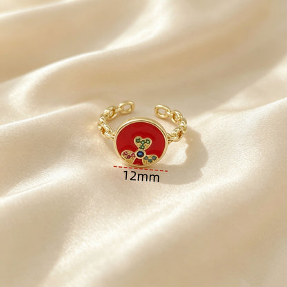 Daisy Copper Jewelry Accessory With Electroplated Finish In Sweet Style