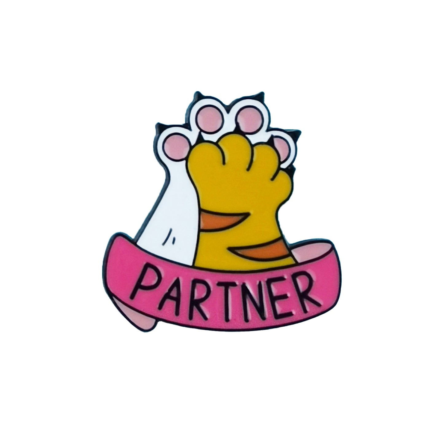 Cat Pin Made Of Zinc Alloy Featuring Enamel Craft