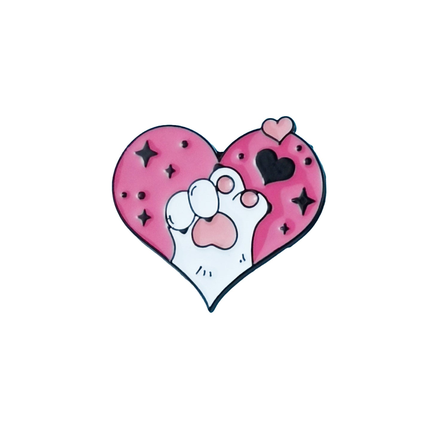 Cat Pin Made Of Zinc Alloy Featuring Enamel Craft