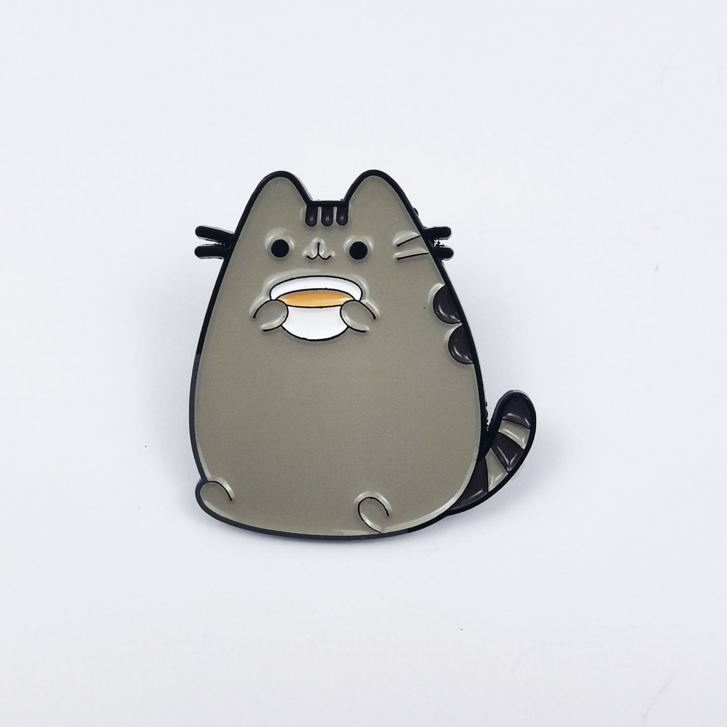 Cat Pin Made Of Zinc Alloy Featuring Enamel Craft