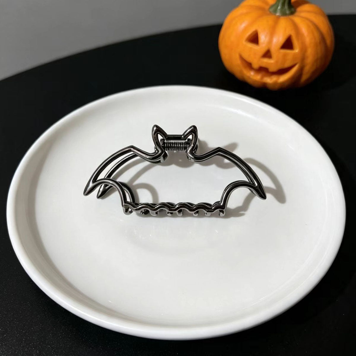 Gothic Skull Hair Claws For Women, Zinc Alloy Hairpin Set Of 3 Pieces, Perfect For Halloween