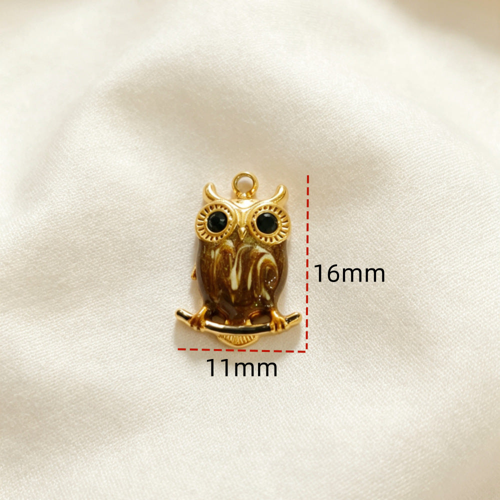 Cat Pendant Made Of 304 Stainless Steel With 18K Real Gold Plated Electroplated Finish, Sweet Style Jewelry Accessory In Gold