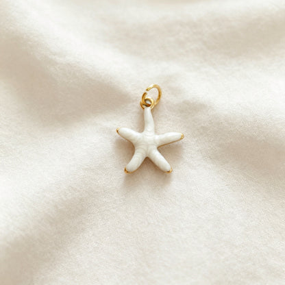 Ocean Pendant In 304 Stainless Steel With Electroplated Finish, Marine Style Jewelry Accessory In Steel Color
