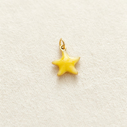 Ocean Pendant In 304 Stainless Steel With Electroplated Finish, Marine Style Jewelry Accessory In Steel Color