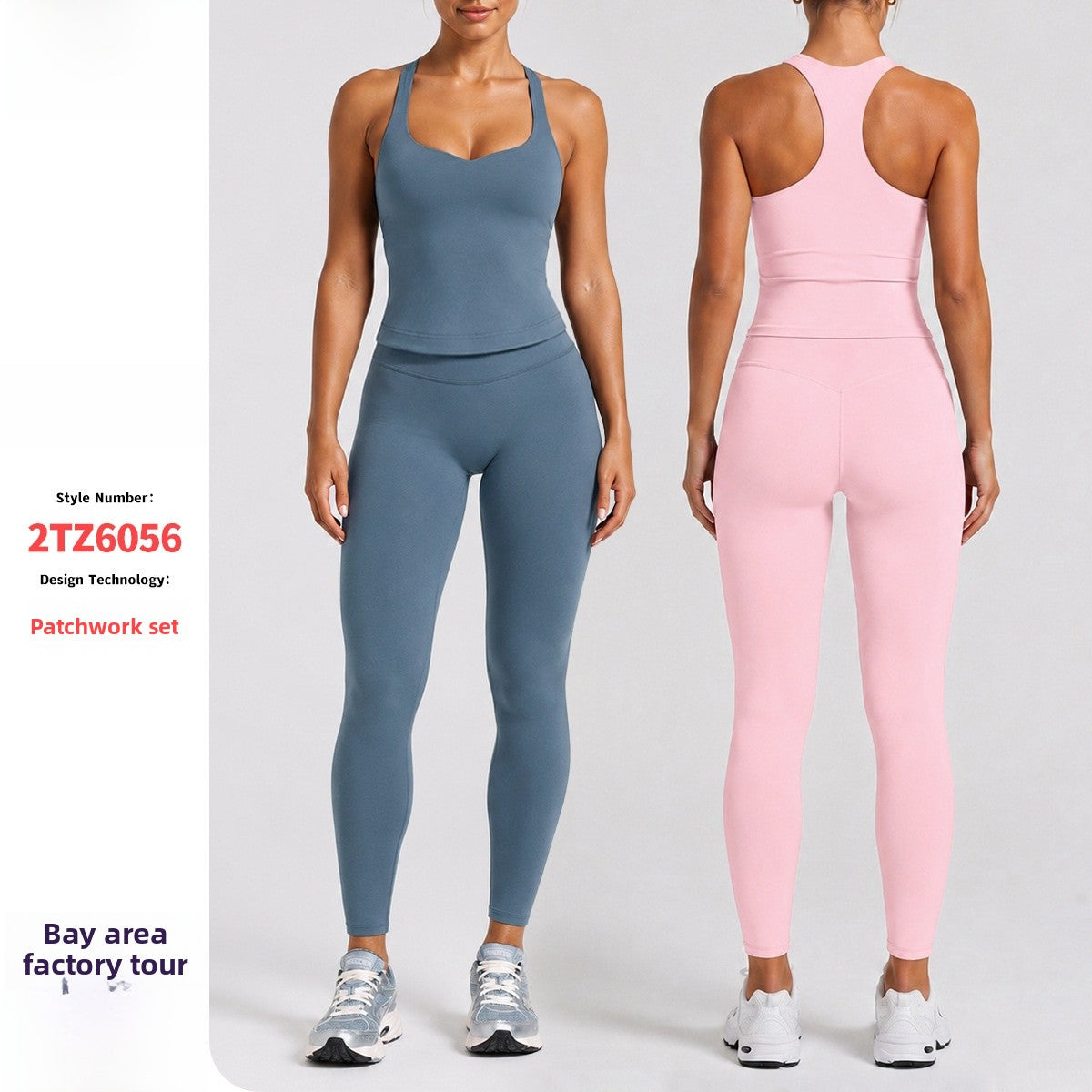 Solid Color Full Length Sport Running Jumpsuit For Women In Nylon Fabric, Sleeveless Design For Summer