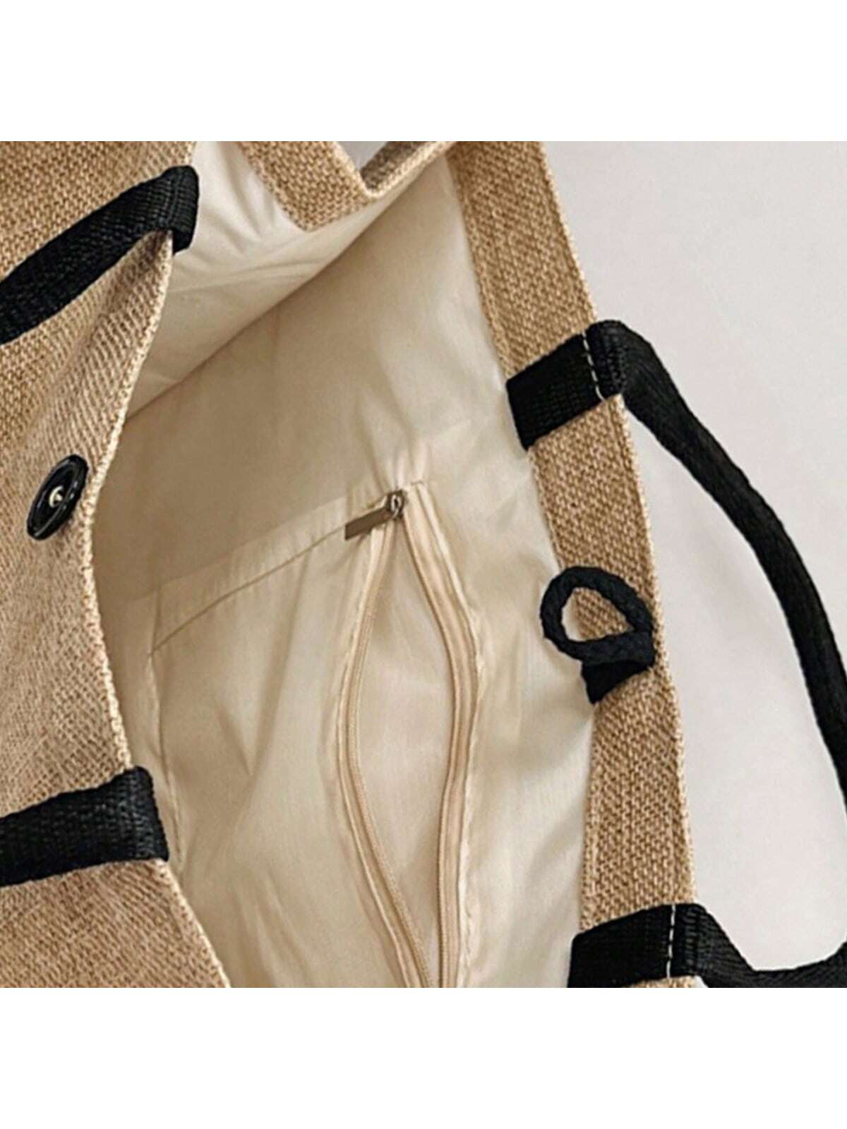 Unisex Square Polyester Shoulder Bag With Single Shoulder Strap, Printing Design, Suitable For All Seasons