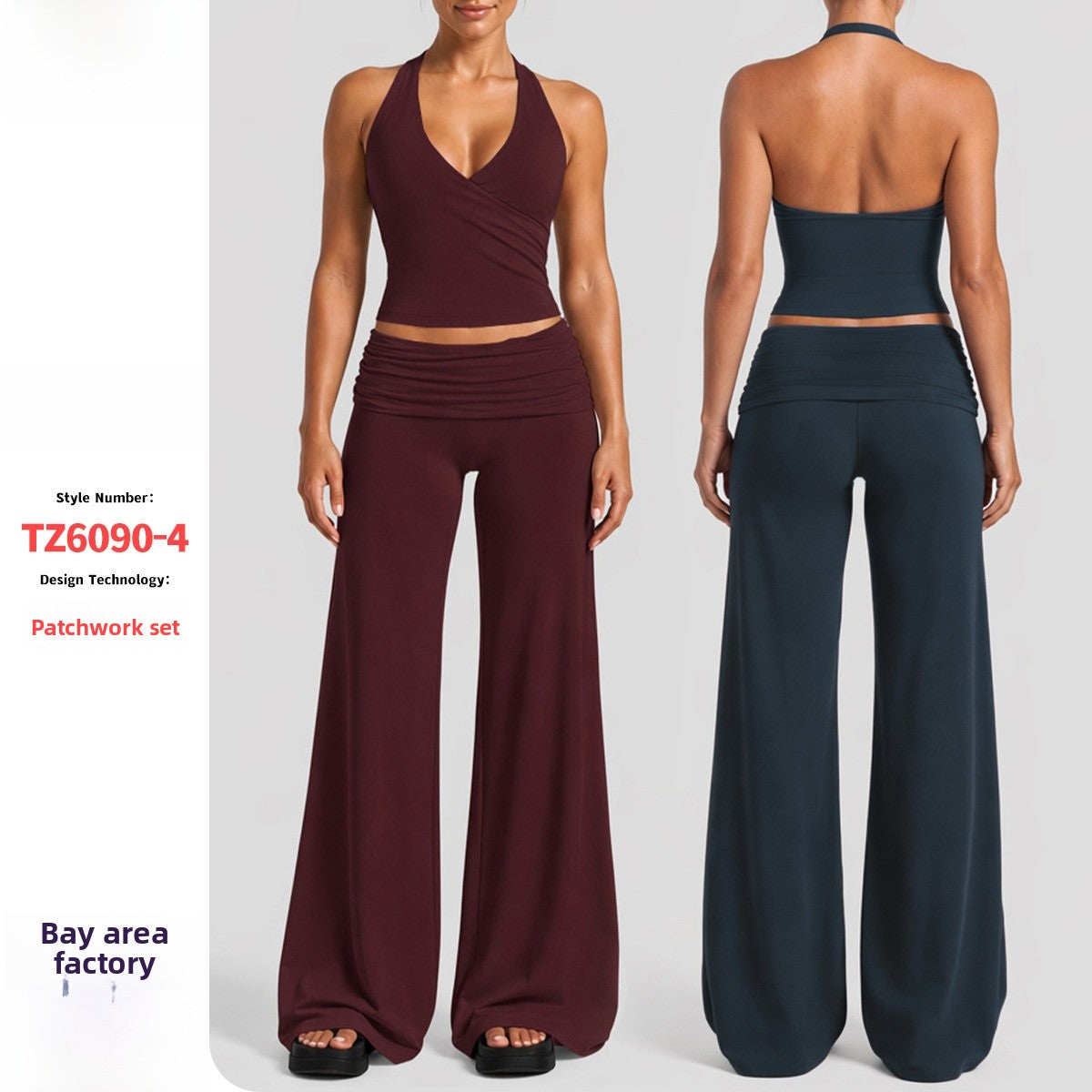 Solid Color Full Length Sport Pants For Fitness, Made With Nylon Fabric Featuring Criss Cross Design, Available In Stretchy Material