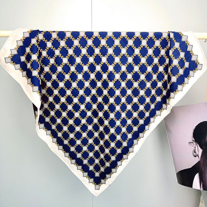 Fairy Style Silk Scarf, Lightweight And Elegant For Summer Wear