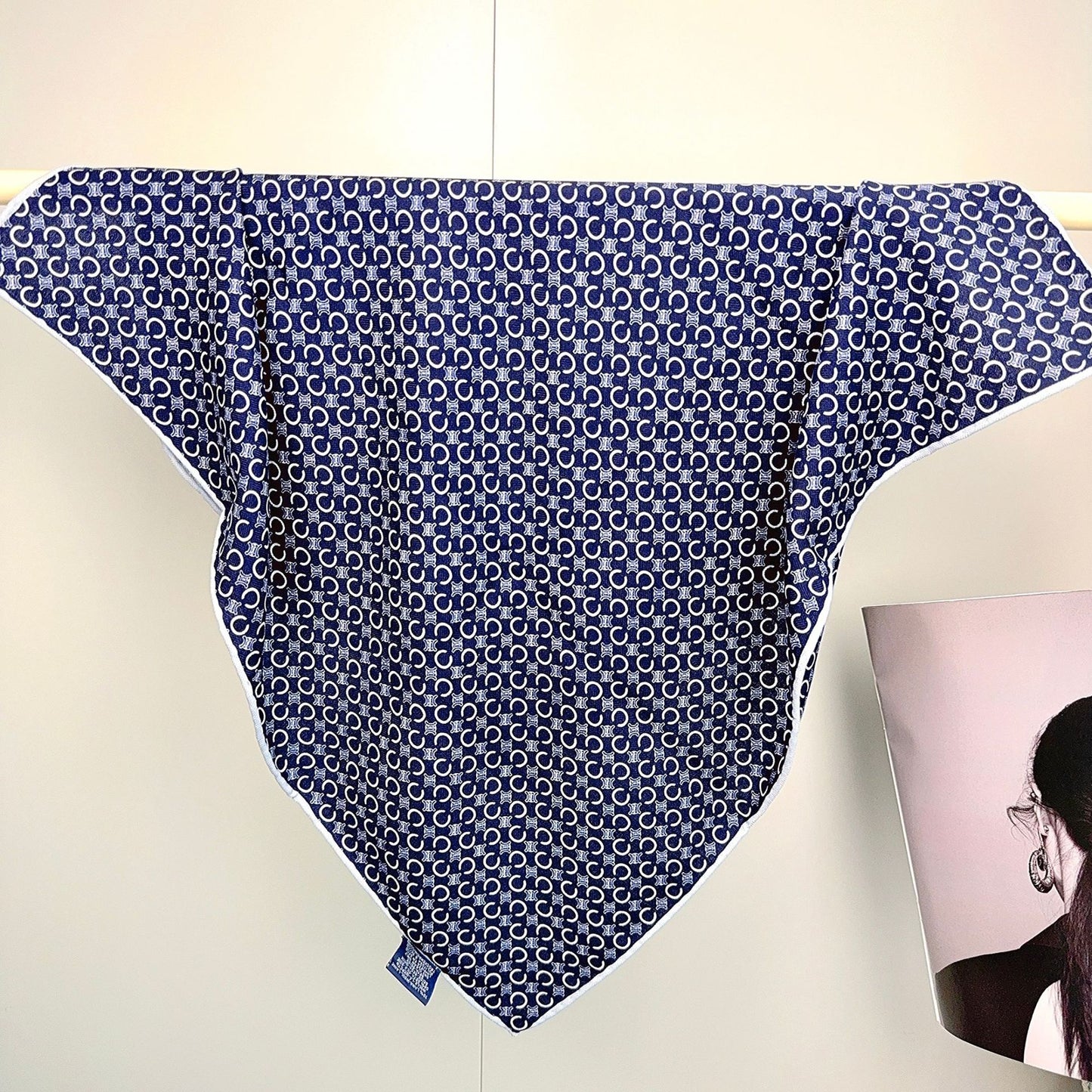Fairy Style Silk Scarf, Lightweight And Elegant For Summer Wear