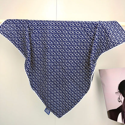 Fairy Style Silk Scarf, Lightweight And Elegant For Summer Wear