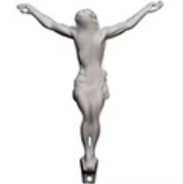 Handmade Alloy Cross Pendant With Electroplated Gold Plating Process, Available In White For Spring
