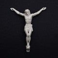 Handmade Alloy Cross Pendant With Electroplated Gold Plating Process, Available In White For Spring