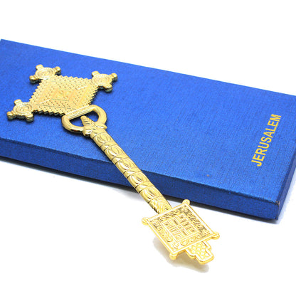 National Day Gold Cross Metal Craft Ornament Made Of Durable Alloy