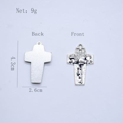 Christmas Metal Key Chain, Festive Holiday Accessory For Keys And Bags