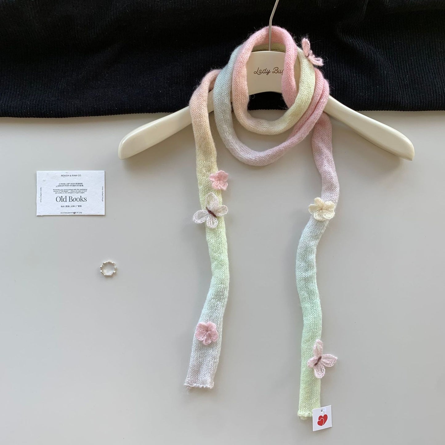 Ombre Twilly Scarf For Women In Polyester, Perfect For Autumn And Winter Accessories