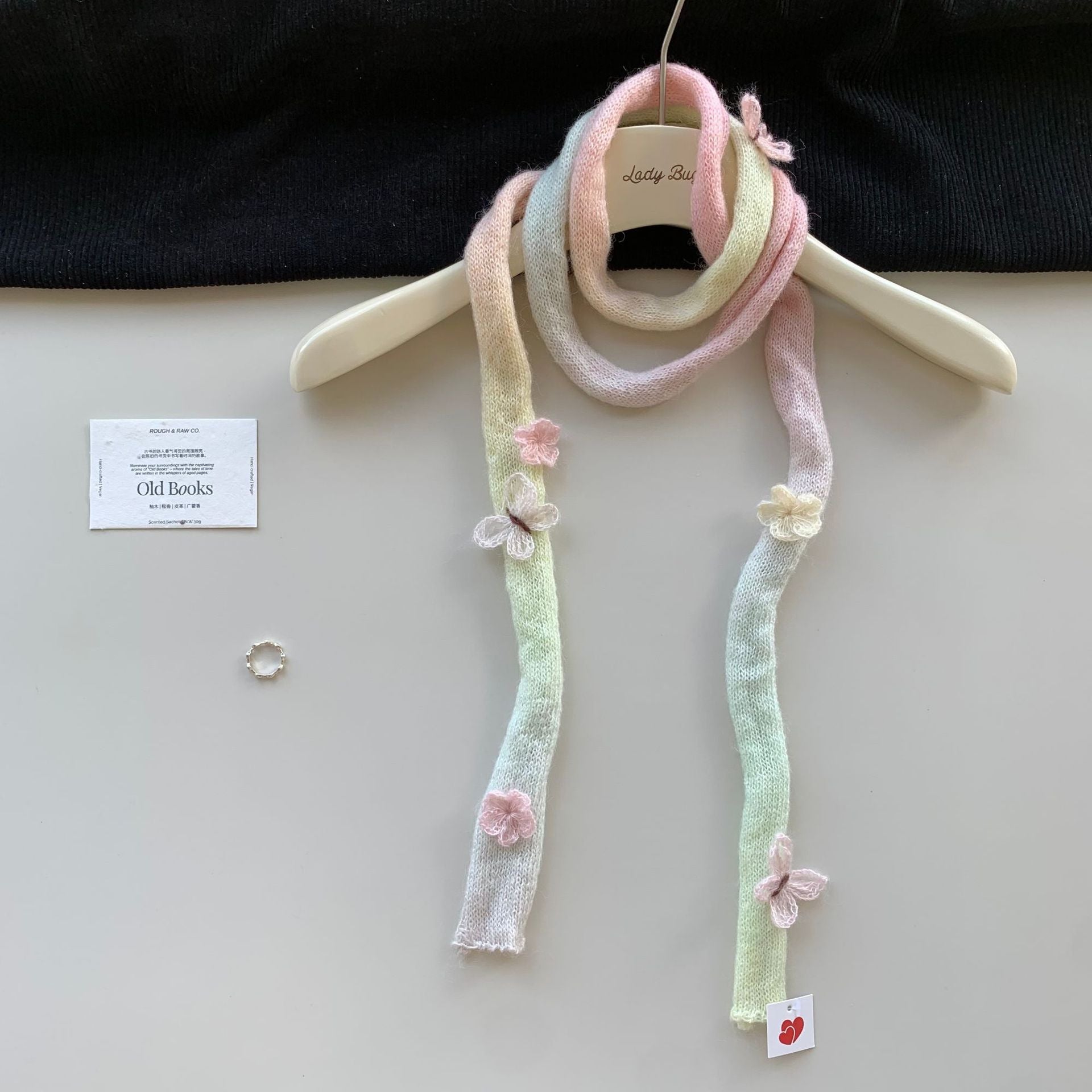 Ombre Twilly Scarf For Women In Polyester, Perfect For Autumn And Winter Accessories