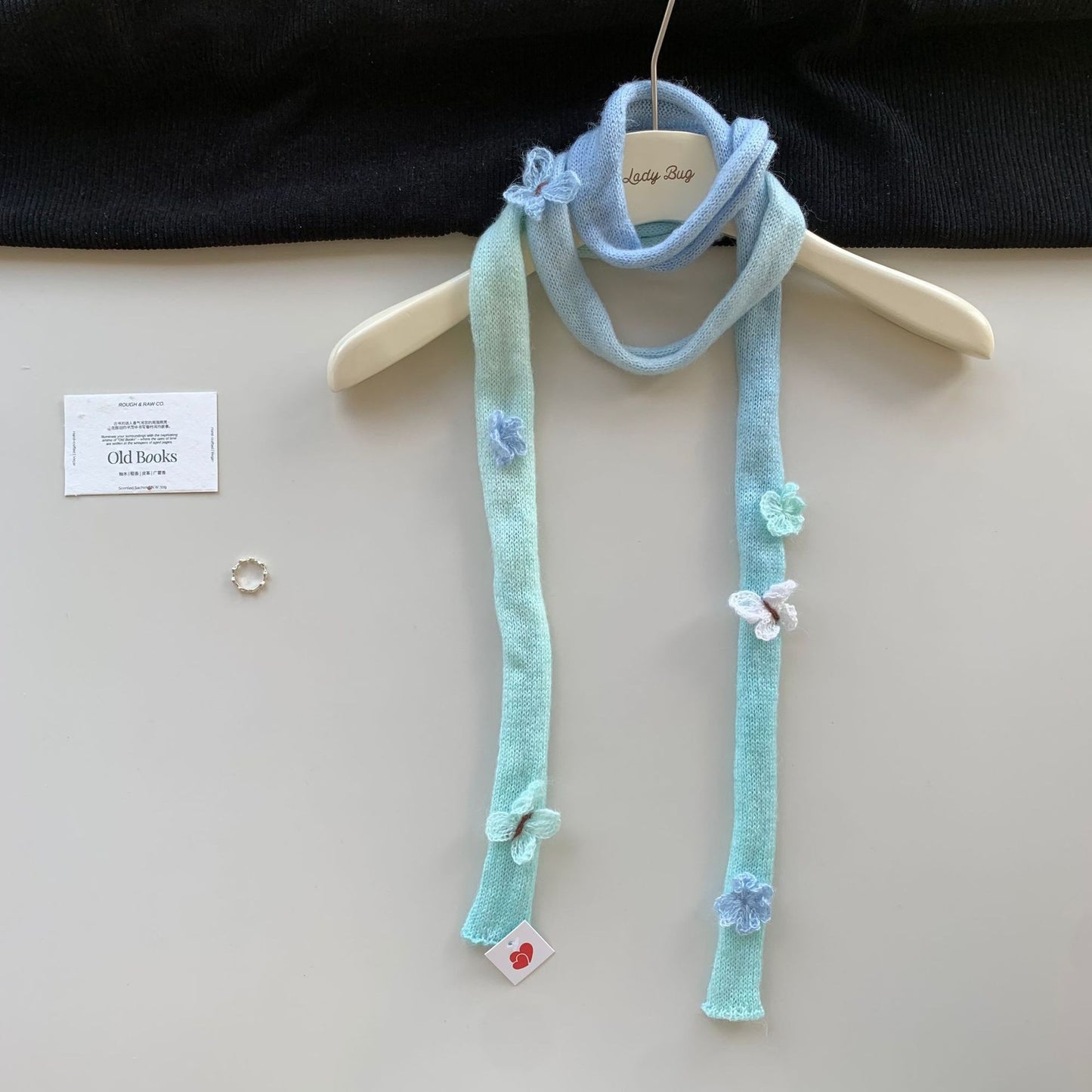 Ombre Twilly Scarf For Women In Polyester, Perfect For Autumn And Winter Accessories