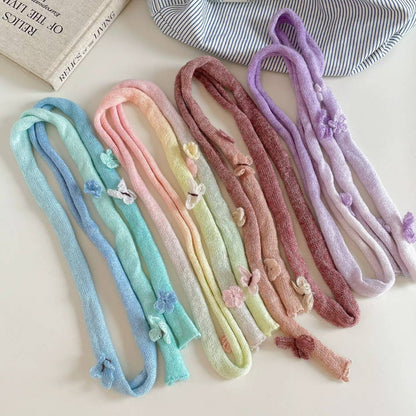 Ombre Twilly Scarf For Women In Polyester, Perfect For Autumn And Winter Accessories