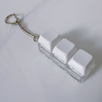 Key Pattern Fidget Toy Made Of Durable ABS Material In Natural Pink, Perfect Stress Relief Toy