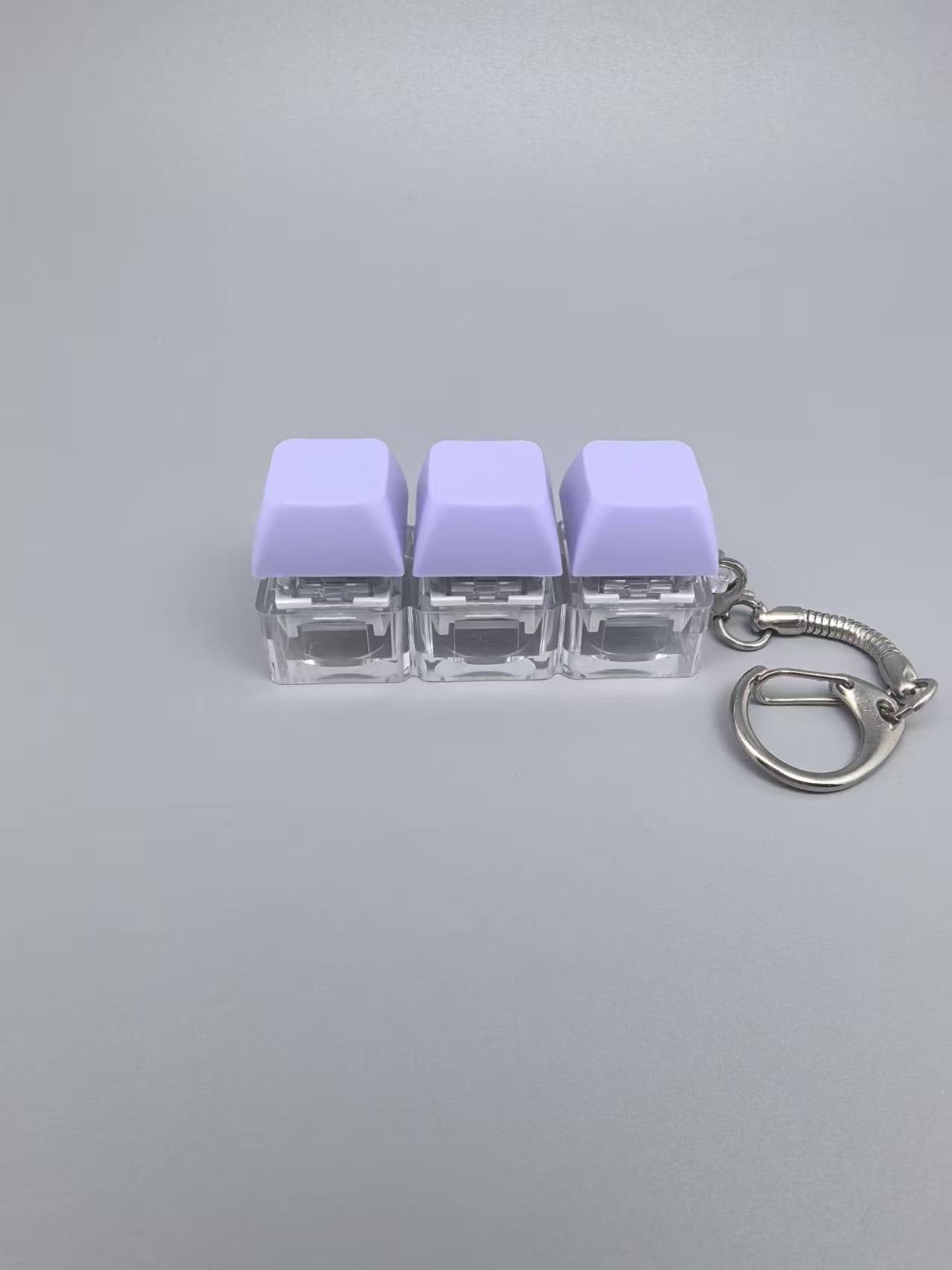 Key Pattern Fidget Toy Made Of Durable ABS Material In Natural Pink, Perfect Stress Relief Toy