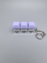 Macaron 3-Button [Taro Purple]