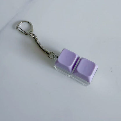 Key Pattern Fidget Toy Made Of Durable ABS Material In Natural Pink, Perfect Stress Relief Toy