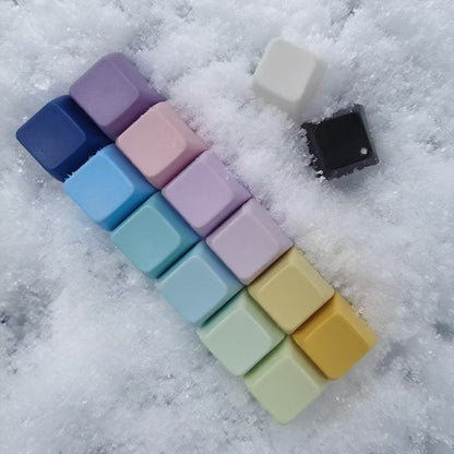 Key Pattern Fidget Toy Made Of Durable ABS Material In Natural Pink, Perfect Stress Relief Toy