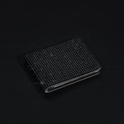 Rhinestone Driver's License Holder: Black Diamond