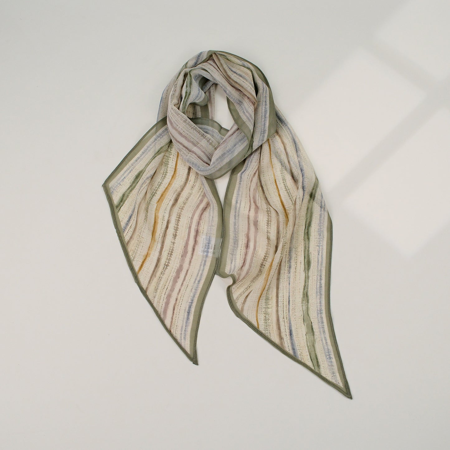 French Style Plaid Silk Scarf For Women In Multicolor Polyester, Perfect For Spring