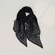 Border with Black Polka Dots