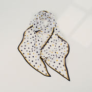 Polka Dot with Yellow and Black Stripes
