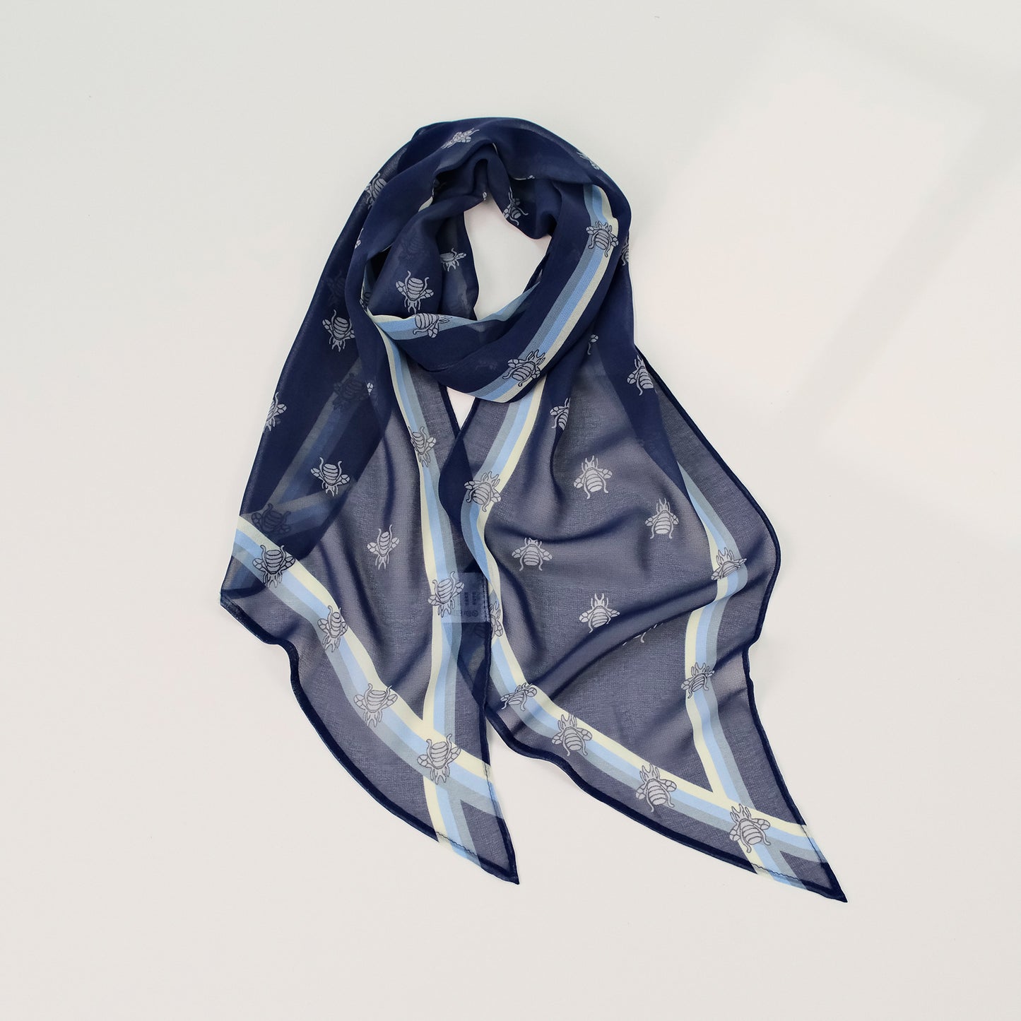 French Style Plaid Silk Scarf For Women In Multicolor Polyester, Perfect For Spring