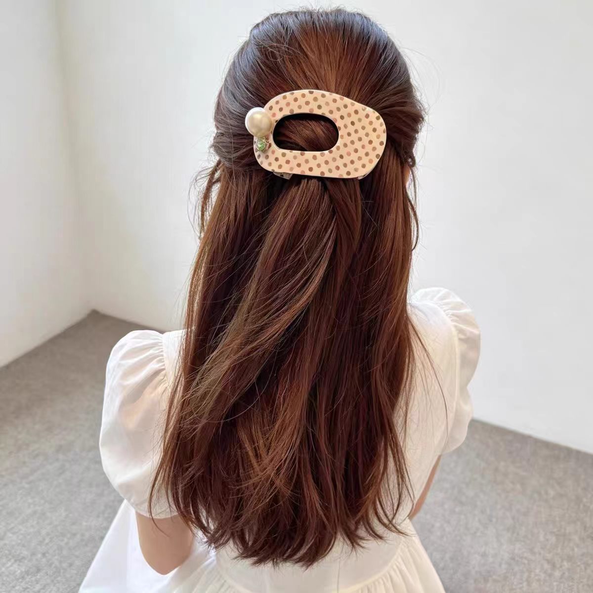 Sweet Bow Tie Hair Claws For Women Made Of Acetic Acid Sheets, Stylish Hair Accessories