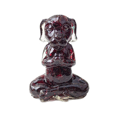 Modern Style Natural Stone Animal Figurine For Christmas Home Decoration