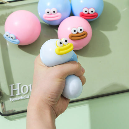 Funny Eye Squishy Toy Made Of Soft TPR Material, Perfect Stress Relief Toy