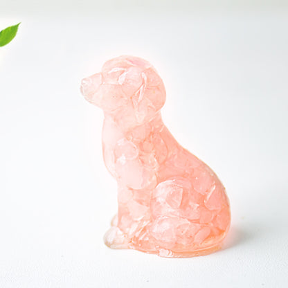Modern Style Resin Animal Ornaments For Christmas, Perfect For Office Decoration