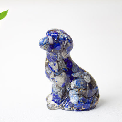 Modern Style Resin Animal Ornaments For Christmas, Perfect For Office Decoration