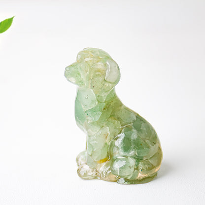Modern Style Resin Animal Ornaments For Christmas, Perfect For Office Decoration