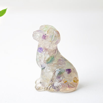 Modern Style Resin Animal Ornaments For Christmas, Perfect For Office Decoration
