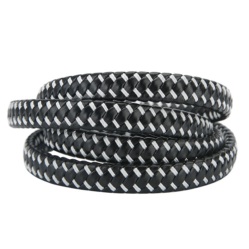 1m PU Rope For Jewelry Making With Braid Craft, Multicolor Retro Style Jewelry Accessories