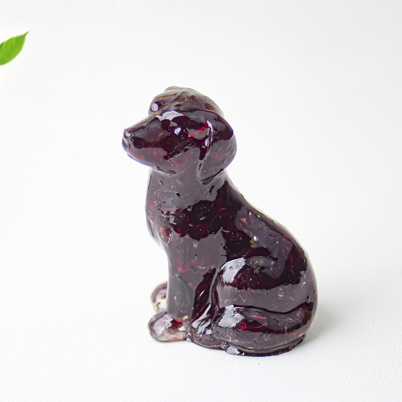 Modern Style Resin Animal Ornaments For Christmas, Perfect For Office Decoration