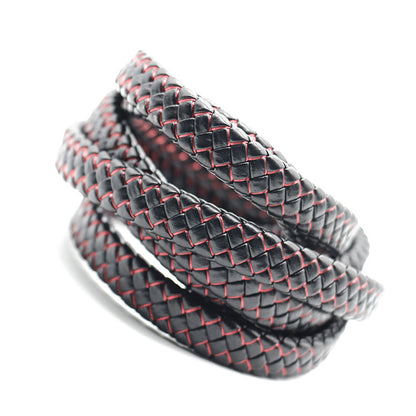 1m PU Rope For Jewelry Making With Braid Craft, Multicolor Retro Style Jewelry Accessories
